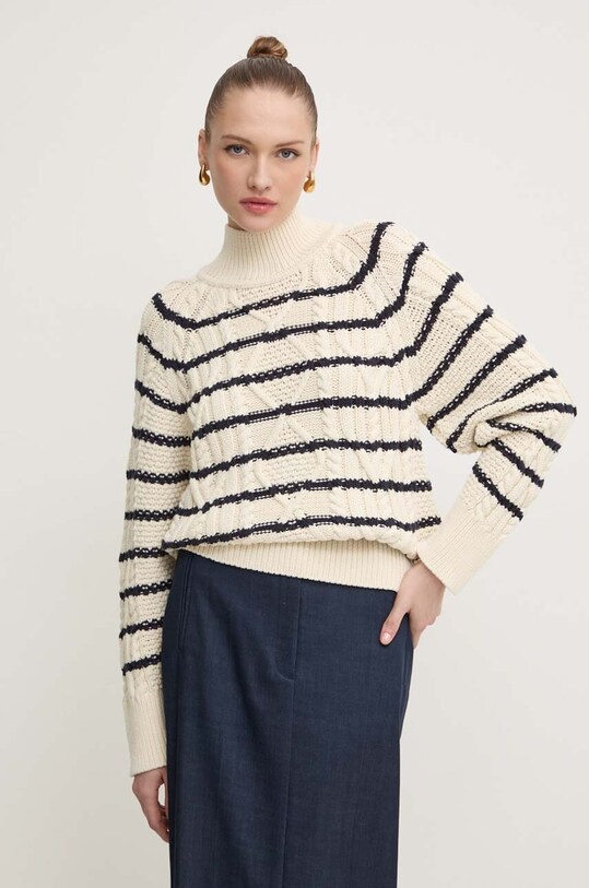 BOSS pulover din amestec de lana groase multicolor 50518369