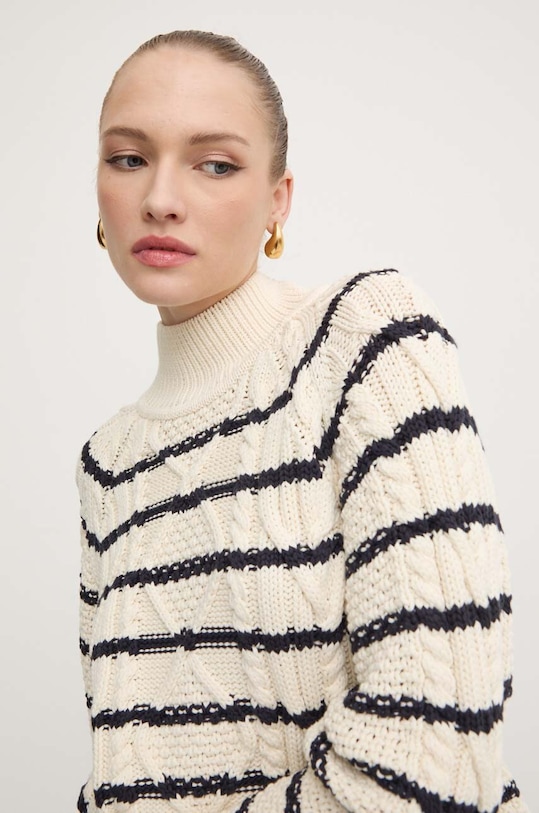 Πουλόβερ με προσθήκη μαλλιού BOSS πολύχρωμο 50518369