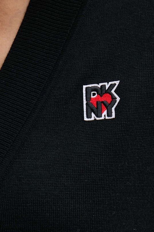 Dkny cardigan din lana D2E4A117 negru