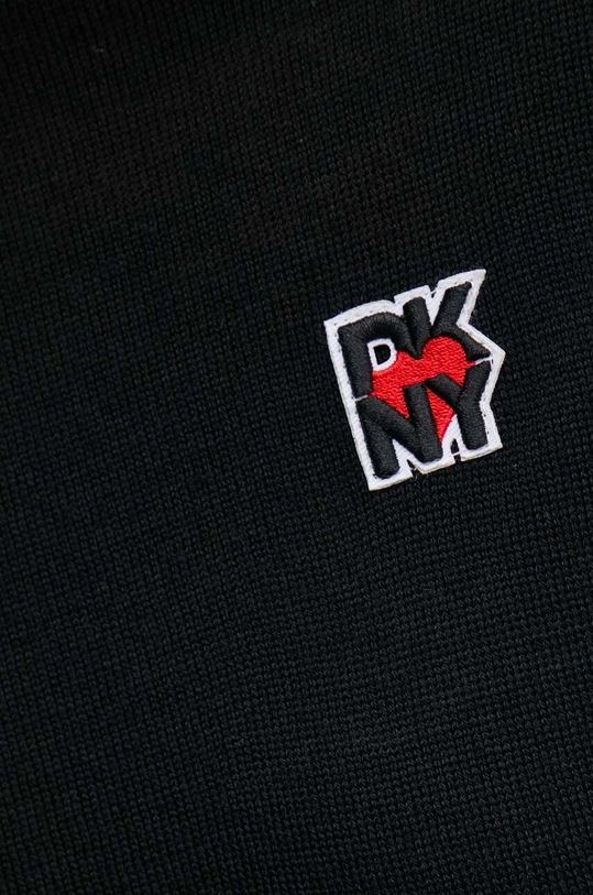 Вовняний светр Dkny D2E4A116 чорний