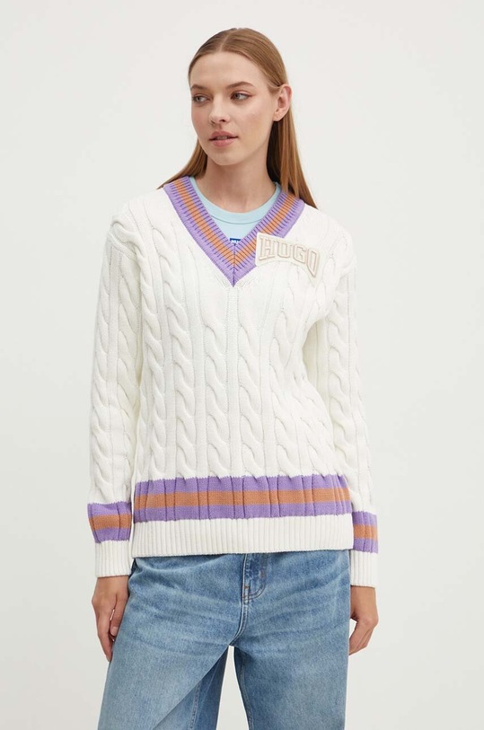 Светр HUGO інші бежевий 50518300