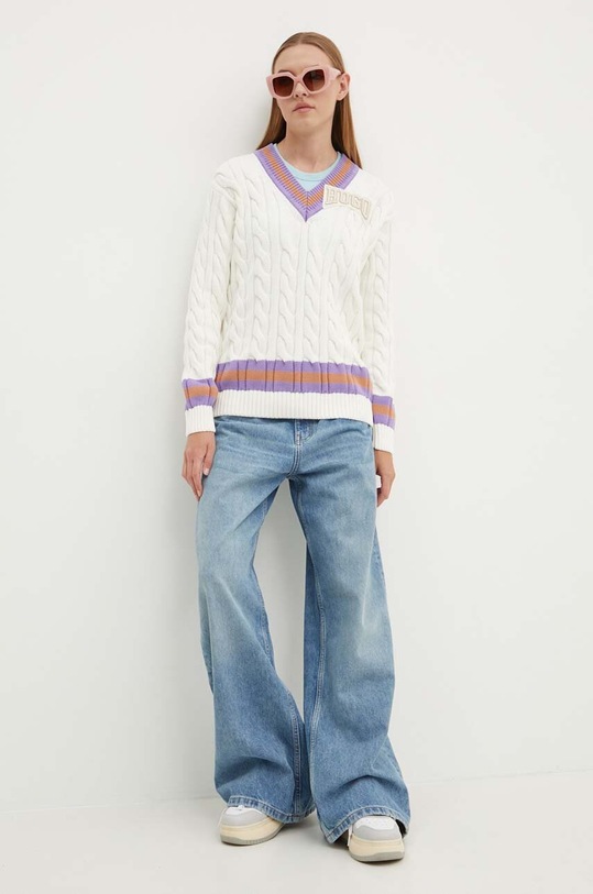 Светр HUGO 50518300 бежевий AW24