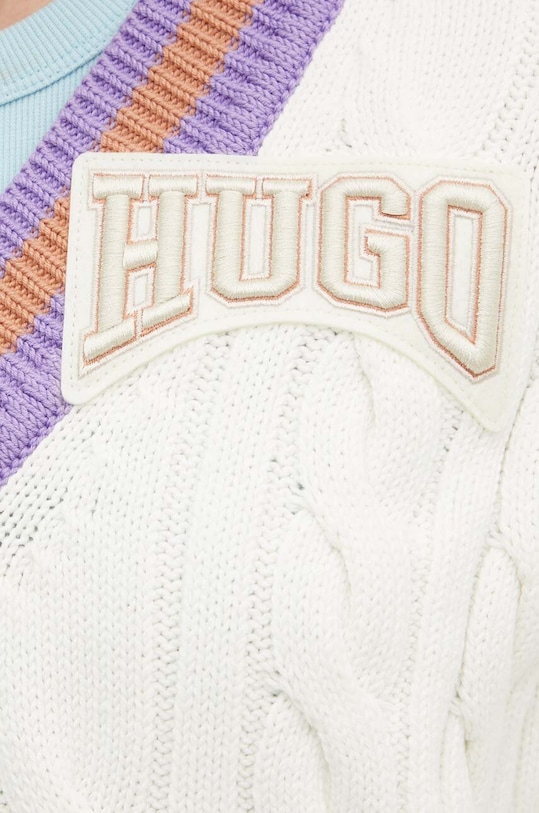 Светр HUGO 50518300 бежевий