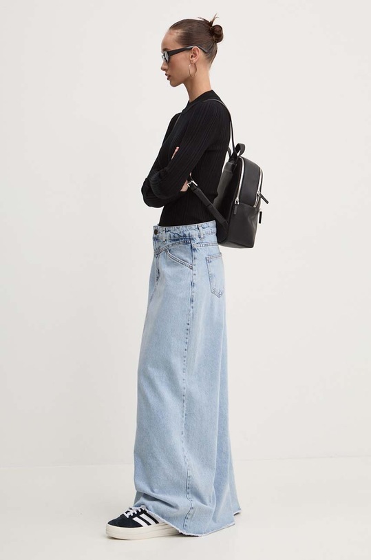 Πουλόβερ HUGO 50518311 μαύρο AW24