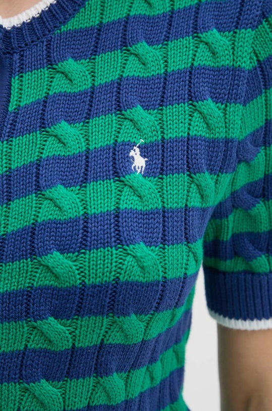 Polo Ralph Lauren kardigan bawełniany 211935318 niebieski