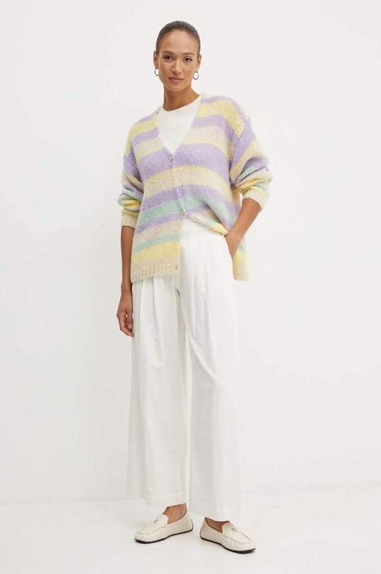 Weekend Max Mara kardigan wełniany 2425346011600 multicolor AW24