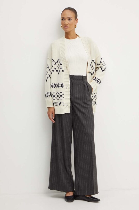 Kardigan Weekend Max Mara 2425346031600 bež AW24