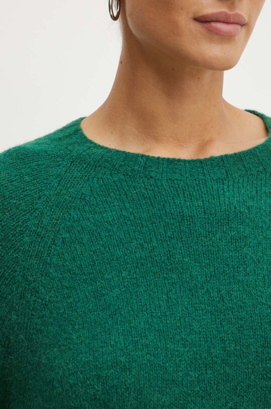 Sveter s prímesou vlny Weekend Max Mara 2425366111600 zelená