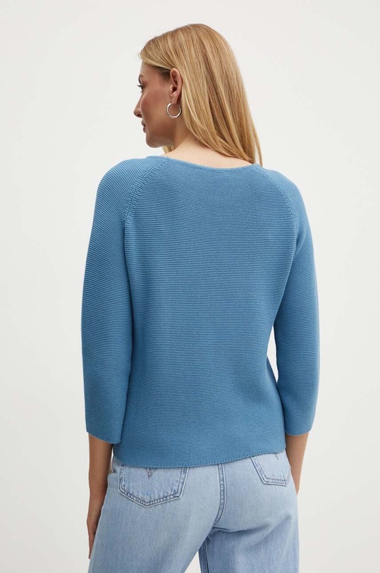 Дрехи Памучен пуловер Weekend Max Mara 2425366121600 син