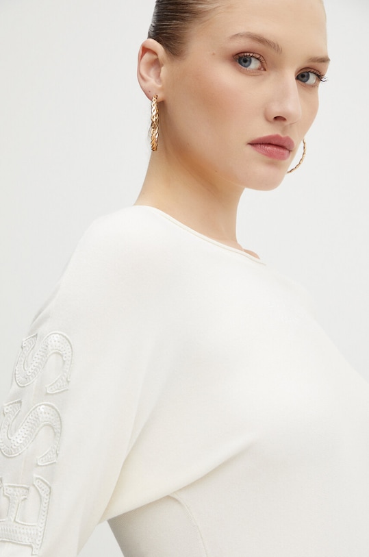 Πουλόβερ Guess MAEVE μπεζ W4YR34.Z2NQ2