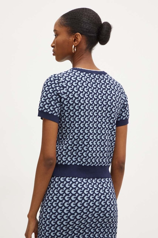 Oblečení Svetr Guess ASHLEY W4YR07.Z3FG0 námořnická modř