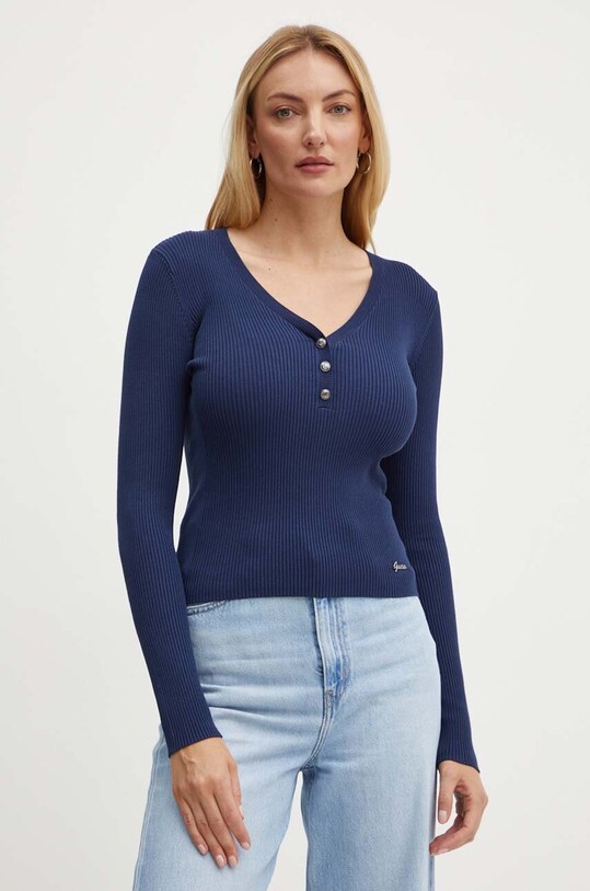 Svetr Guess BLAIRE W4YR16.Z2V62 námořnická modř AW24