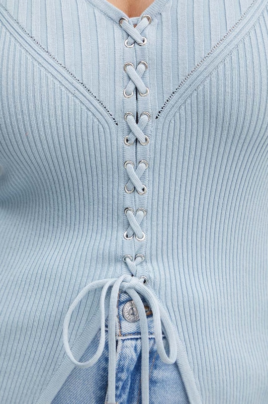 Guess sweter SELENE W4YR03.Z2V62 niebieski