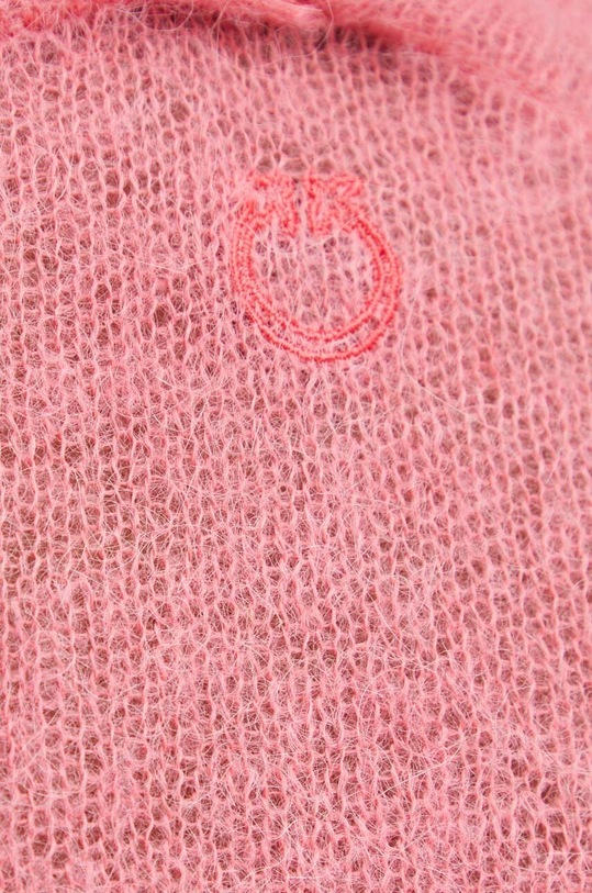 Pinko kardigan wełniany 104088.A23O różowy