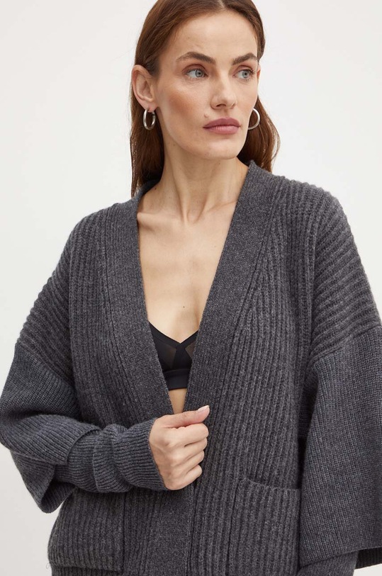 Vuneni kardigan Pinko siva 104062.A1CH