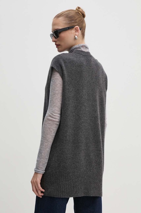 Odzież Pinko bezrękawnik wełniany 104051.A22U szary
