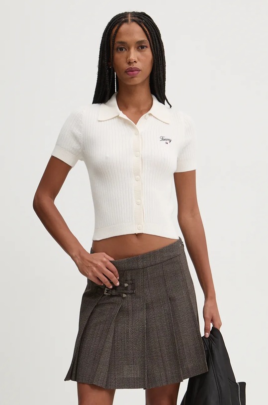 Джемпер Tommy Jeans остальные бежевый DW0DW18525