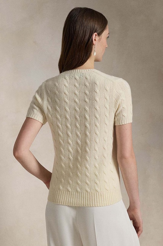 Polo Ralph Lauren sweter 211910423 biały AW24