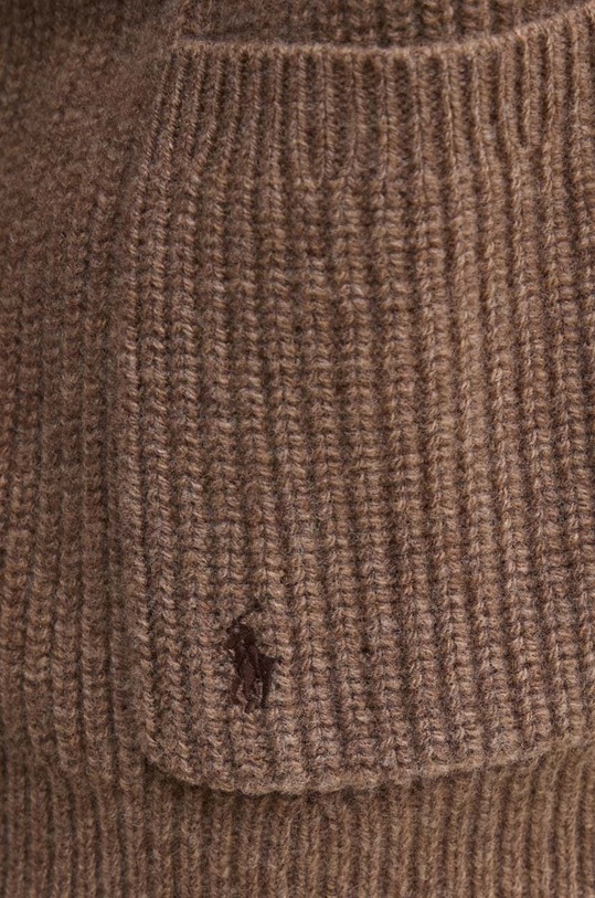 Polo Ralph Lauren kardigan wełniany 211944515 brązowy