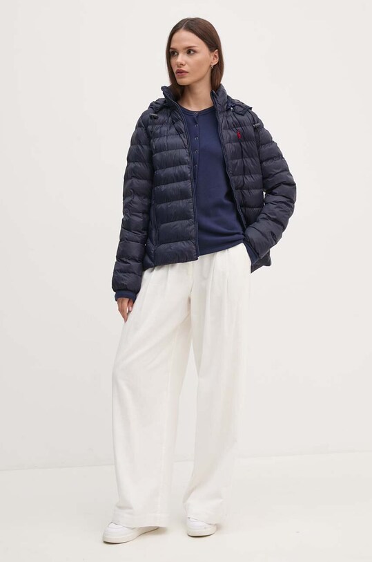 Polo Ralph Lauren kardigan 211955298 granatowy AW24