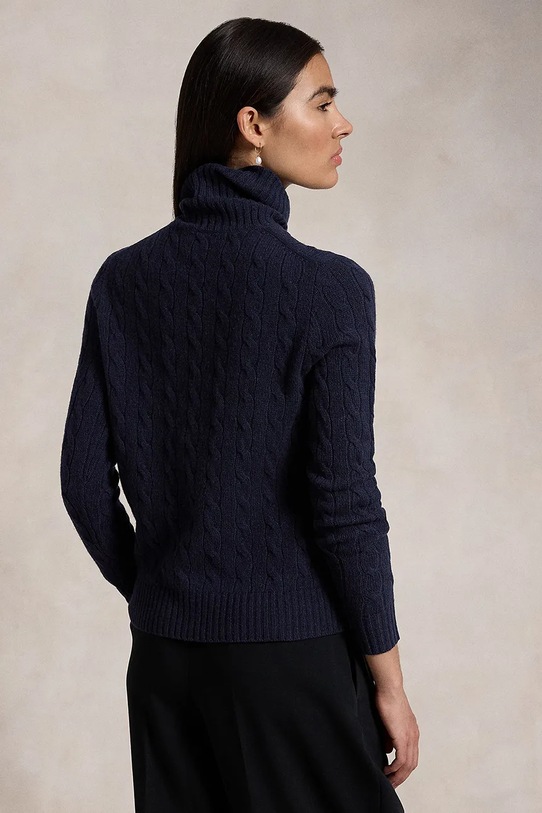 Vlnený sveter Polo Ralph Lauren 211888686 modrá NC25