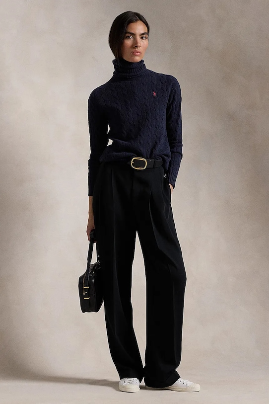 Oblečenie Vlnený sveter Polo Ralph Lauren 211888686 modrá