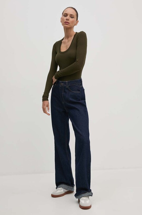 Лонгслів Polo Ralph Lauren 211941204 зелений AW24
