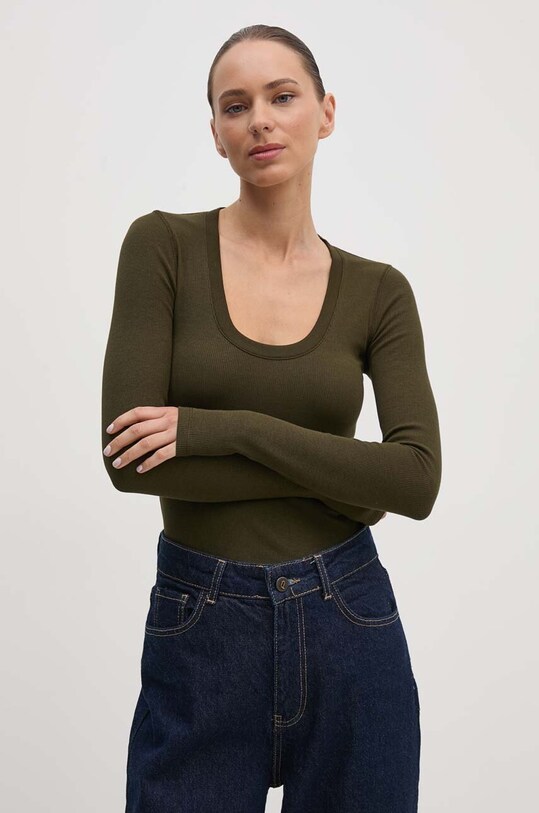 Лонгслів Polo Ralph Lauren зелений 211941204