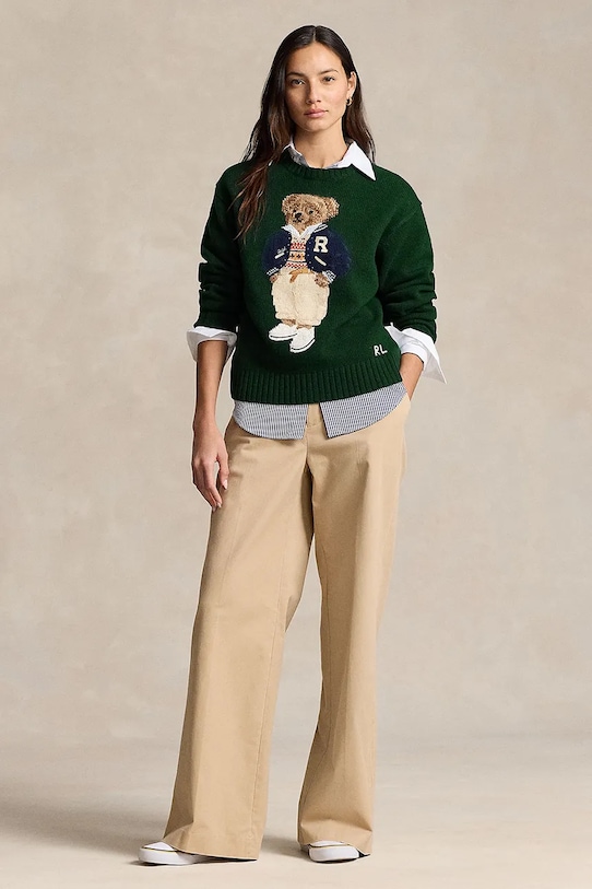 Одяг Светр Polo Ralph Lauren 211941575 зелений