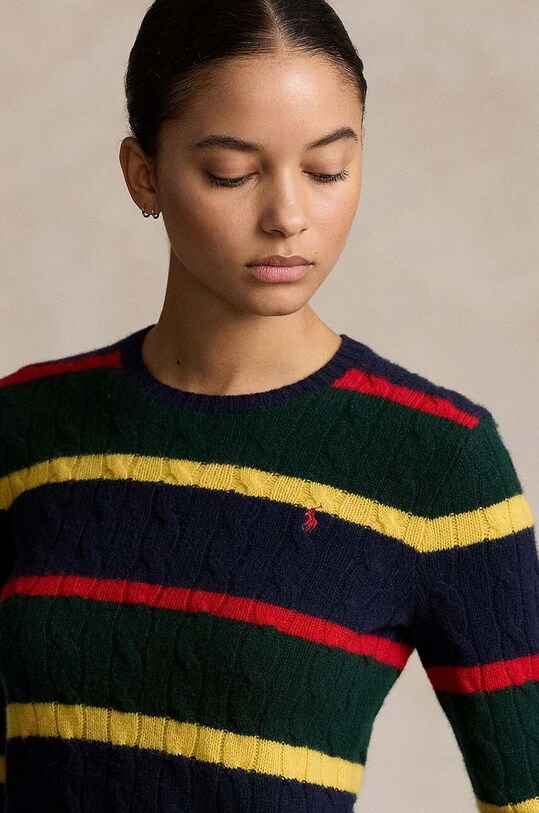 Вовняний светр Polo Ralph Lauren барвистий 211941588