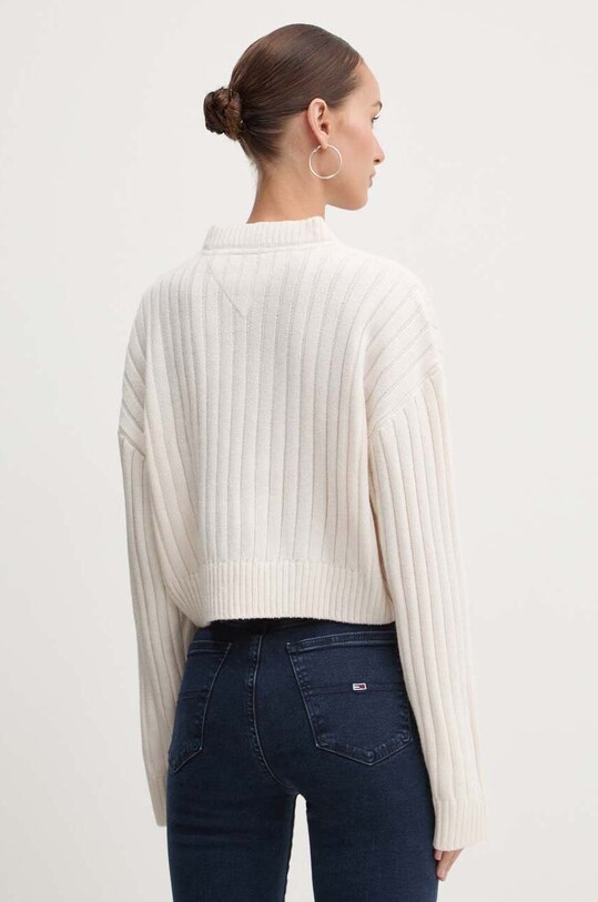 Одежда Свитер Tommy Jeans DW0DW18528 бежевый