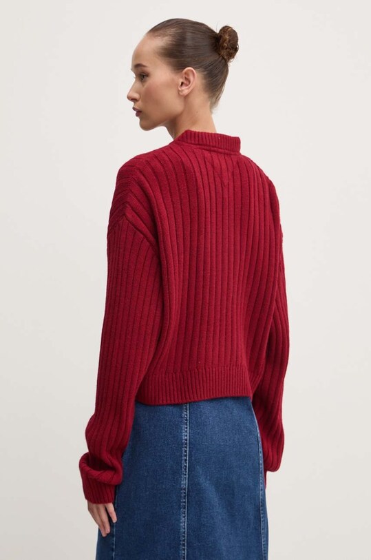 Oblečenie Sveter Tommy Jeans DW0DW18528 burgundské