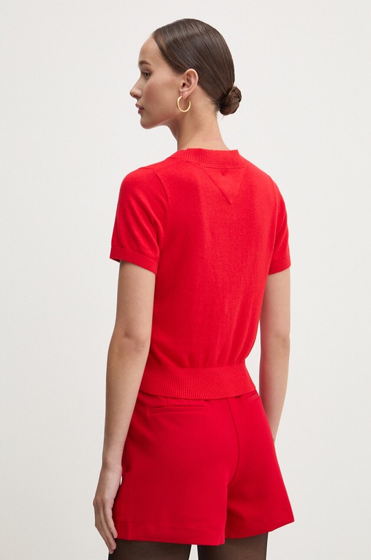 Odzież Tommy Jeans sweter DW0DW18530 czerwony