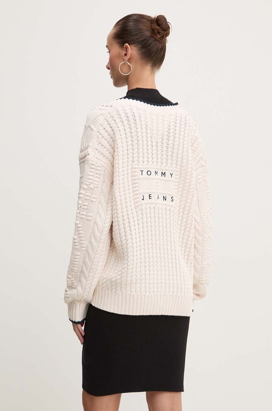 Odzież Tommy Jeans kardigan DW0DW18521 beżowy