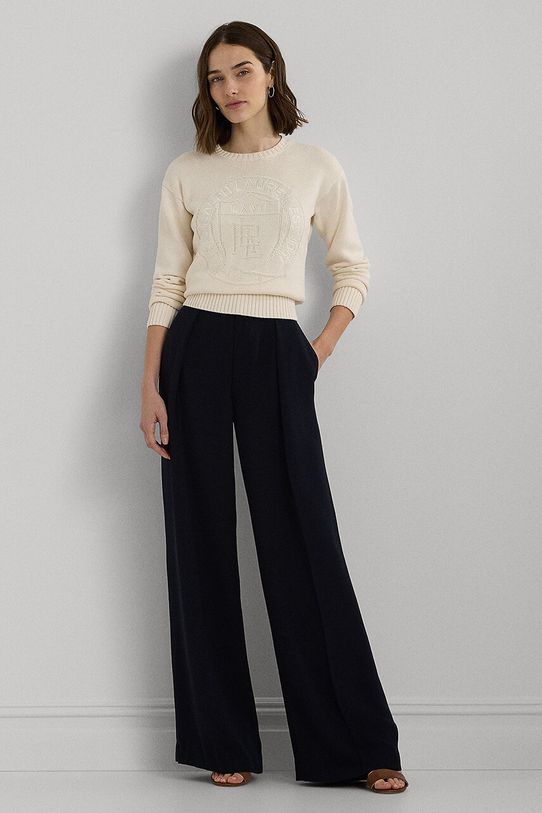 Odjeća Pamučni pulover Lauren Ralph Lauren 200940590 bež