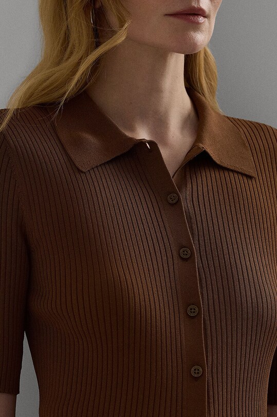 Kardigán Lauren Ralph Lauren hnedá 200943864