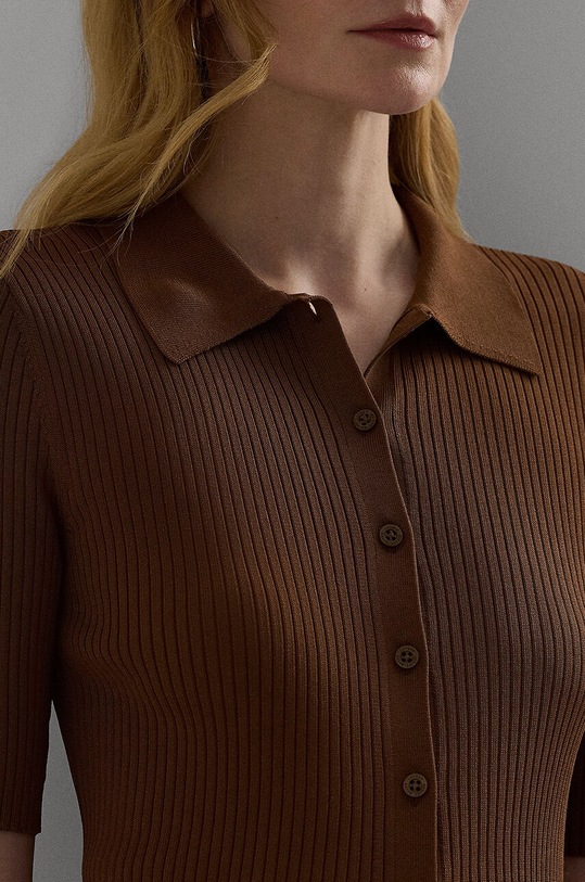 Kardigan Lauren Ralph Lauren hnědá 200943864