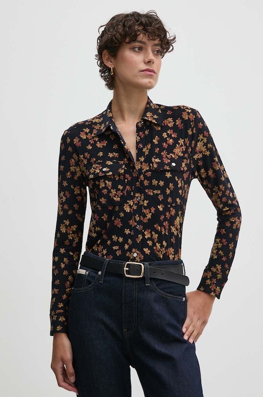 Lauren Ralph Lauren camasa cu modele bleumarin 200946133