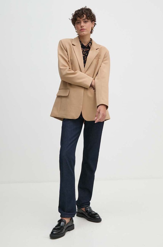 Lauren Ralph Lauren camasa 200946133 bleumarin AW24