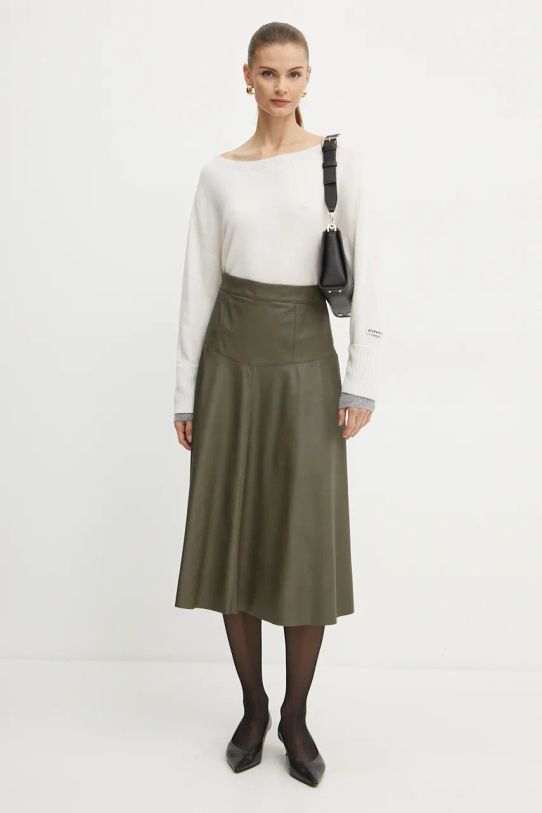 Volnen pulover Pinko 104467.A277 bež AW24