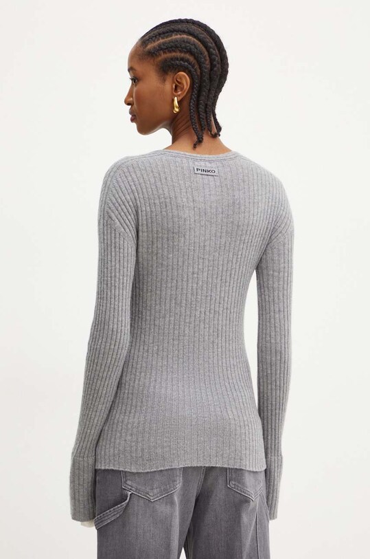 Odzież Pinko sweter wełniany 104343.A278 szary