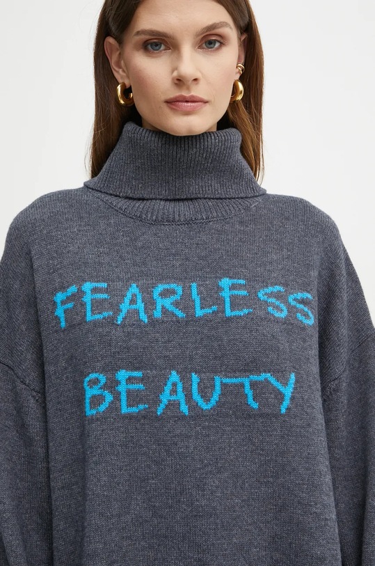 Vlněný svetr Pinko šedá 104306.A26I