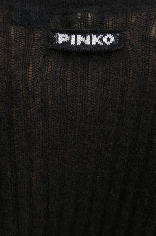 Pinko sweter wełniany 104347.A26W czarny