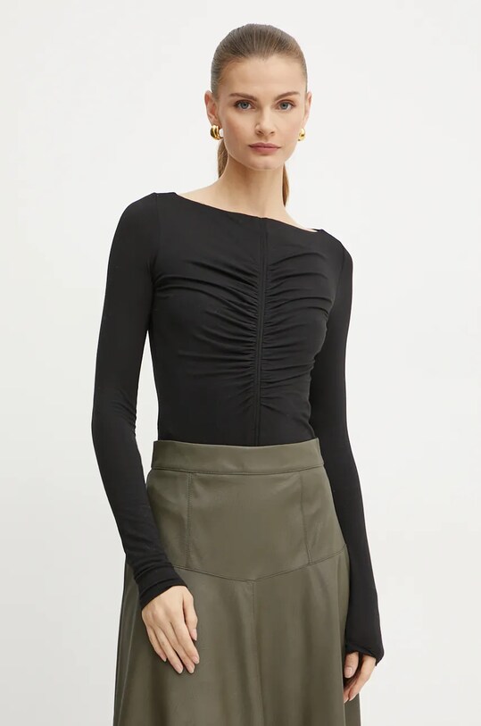 Блузка Pinko casual чёрный 104526.A29B