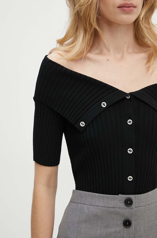 Miss Sixty kardigan 6L2RJ1570000 RJ1570 KNIT CARDIGAN 6L2RJ1570000 czarny