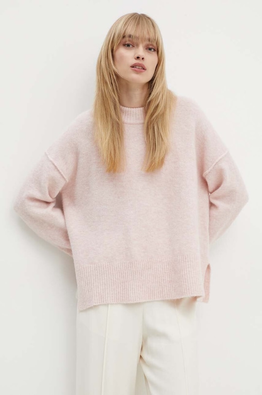 Day Birger et Mikkelsen maglione in lana Josie - Cozy Days RD lana rosa DAY65243258