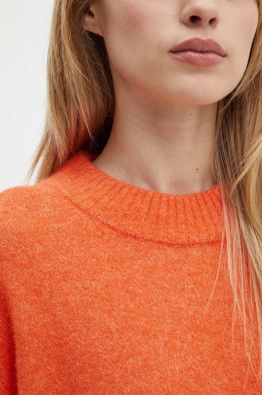 Day Birger et Mikkelsen sweter wełniany Josie - Cozy Days RD DAY65243258 pomarańczowy