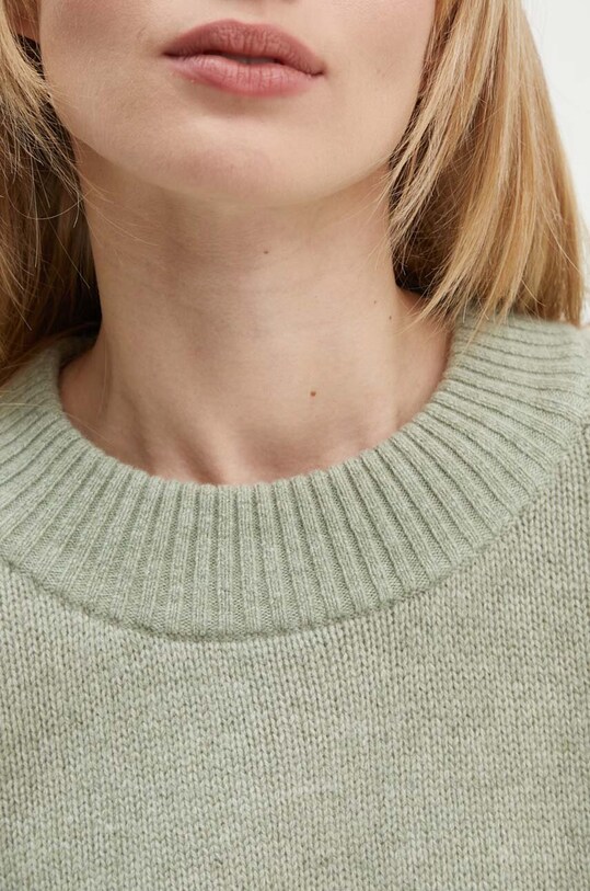 Day Birger et Mikkelsen pulover de lana Cammie - Soft Lamb DAY65243324 verde