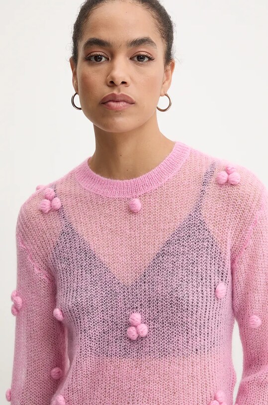 Rotate pulover de lână Light Knit Ls Sweater 1129992049