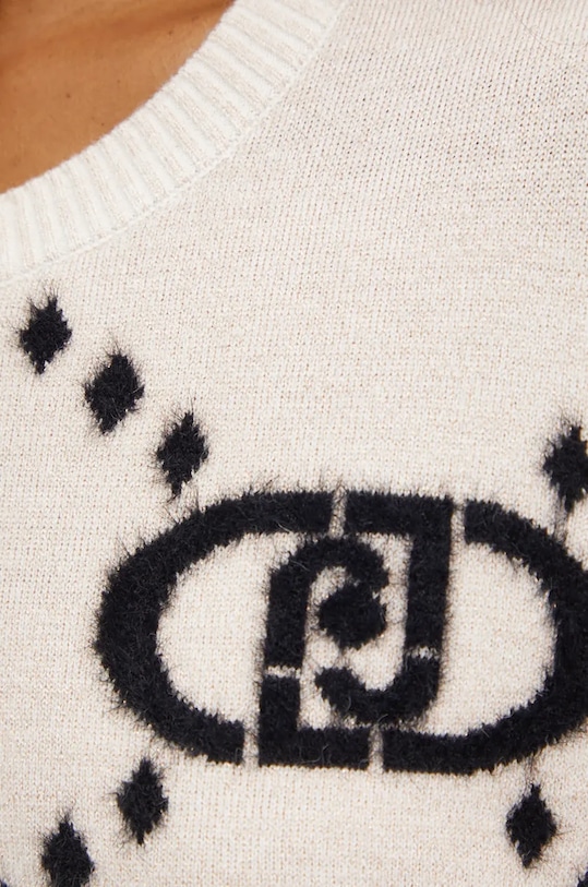 Liu Jo pulover TF4230.MA94O bej